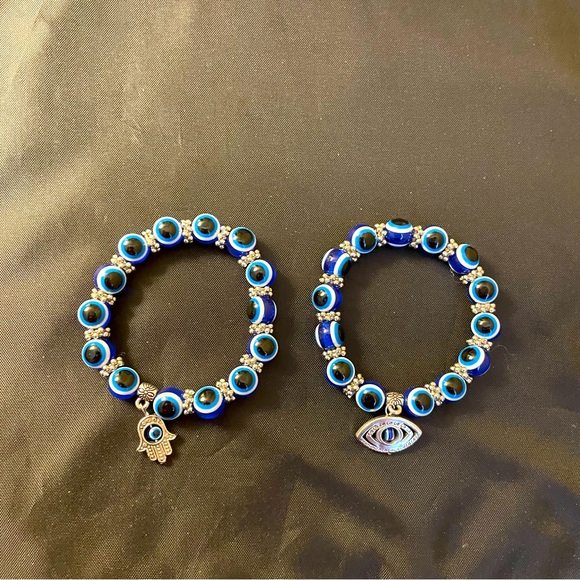 Hamsa and Third Eye Charm Bracelet Bundle - Picture 2 of 2